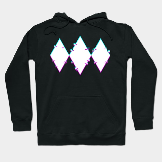 power ranger glitch logo Hoodie by spoilerinc